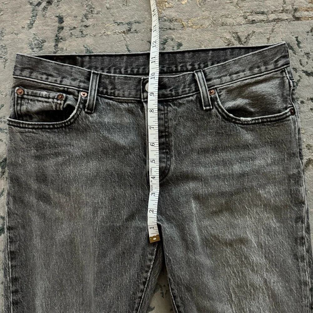 Levi’s 501 Original Gray Straight Leg Jeans - Fits 32x30